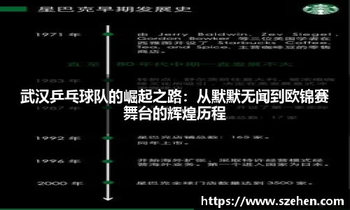 武汉乒乓球队的崛起之路：从默默无闻到欧锦赛舞台的辉煌历程